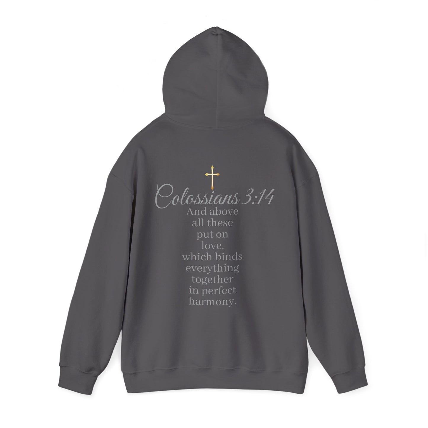 Put On Love Women’s Hoodie – Faith in Every Layer