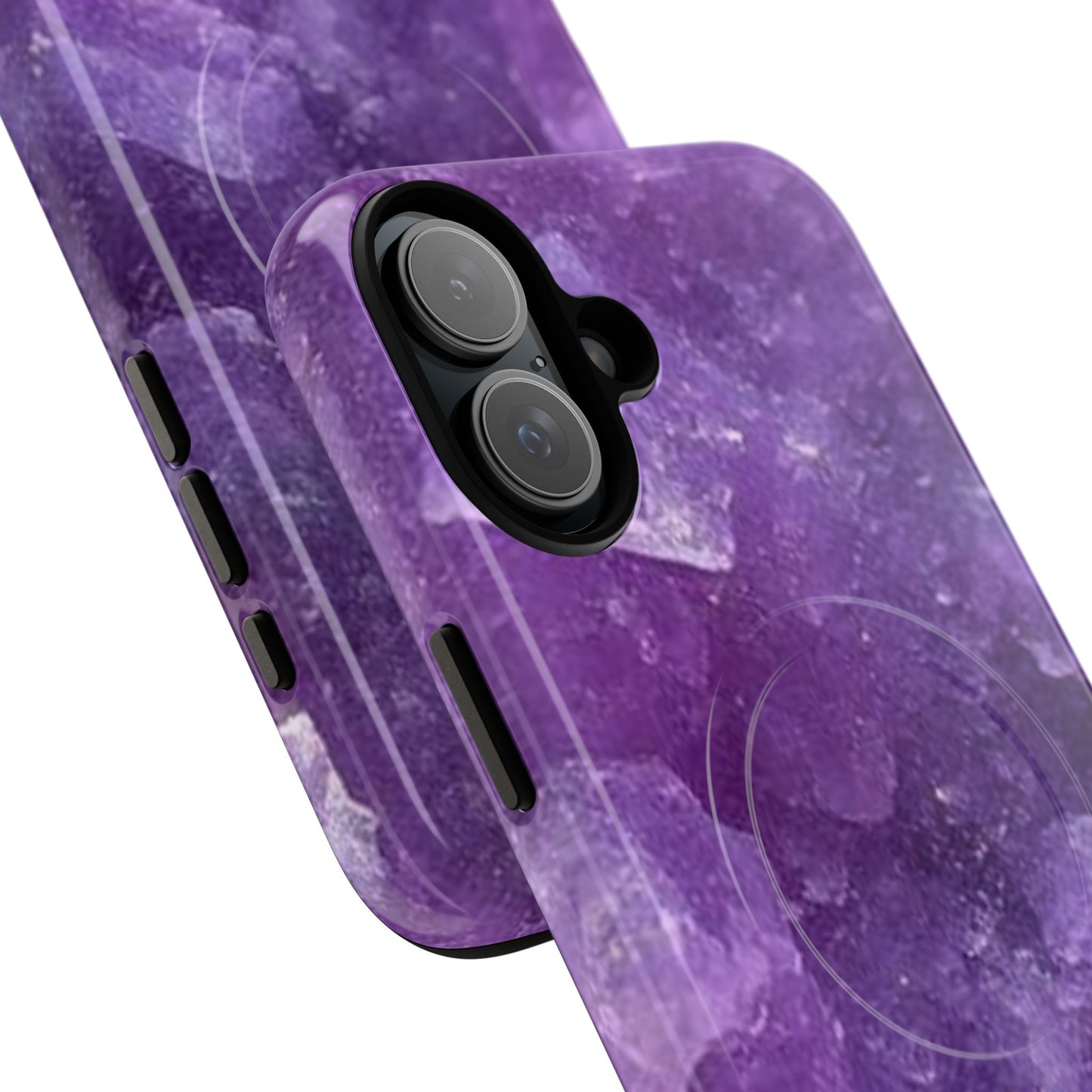 Spiritually Refined – Amethyst Crystal iPhone Magnetic Tough Case