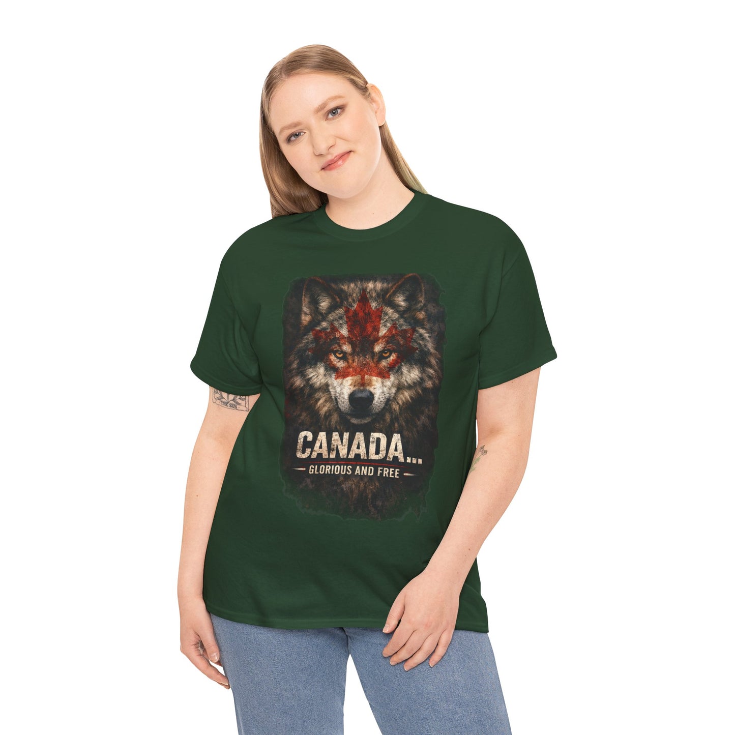 War Paint – Canada: Glorious and Free Women's T-Shirt