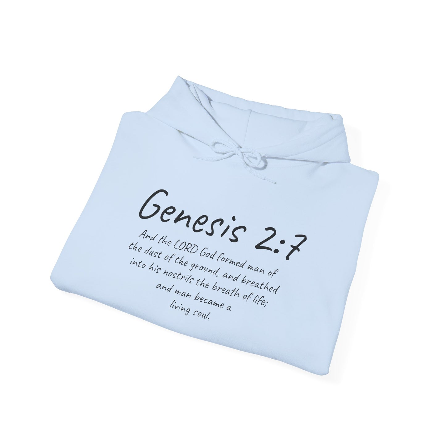 Formed from the Dust | Men’s Christian Hoodie with Genesis 2:7