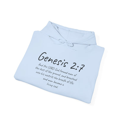 Formed from the Dust | Men’s Christian Hoodie with Genesis 2:7