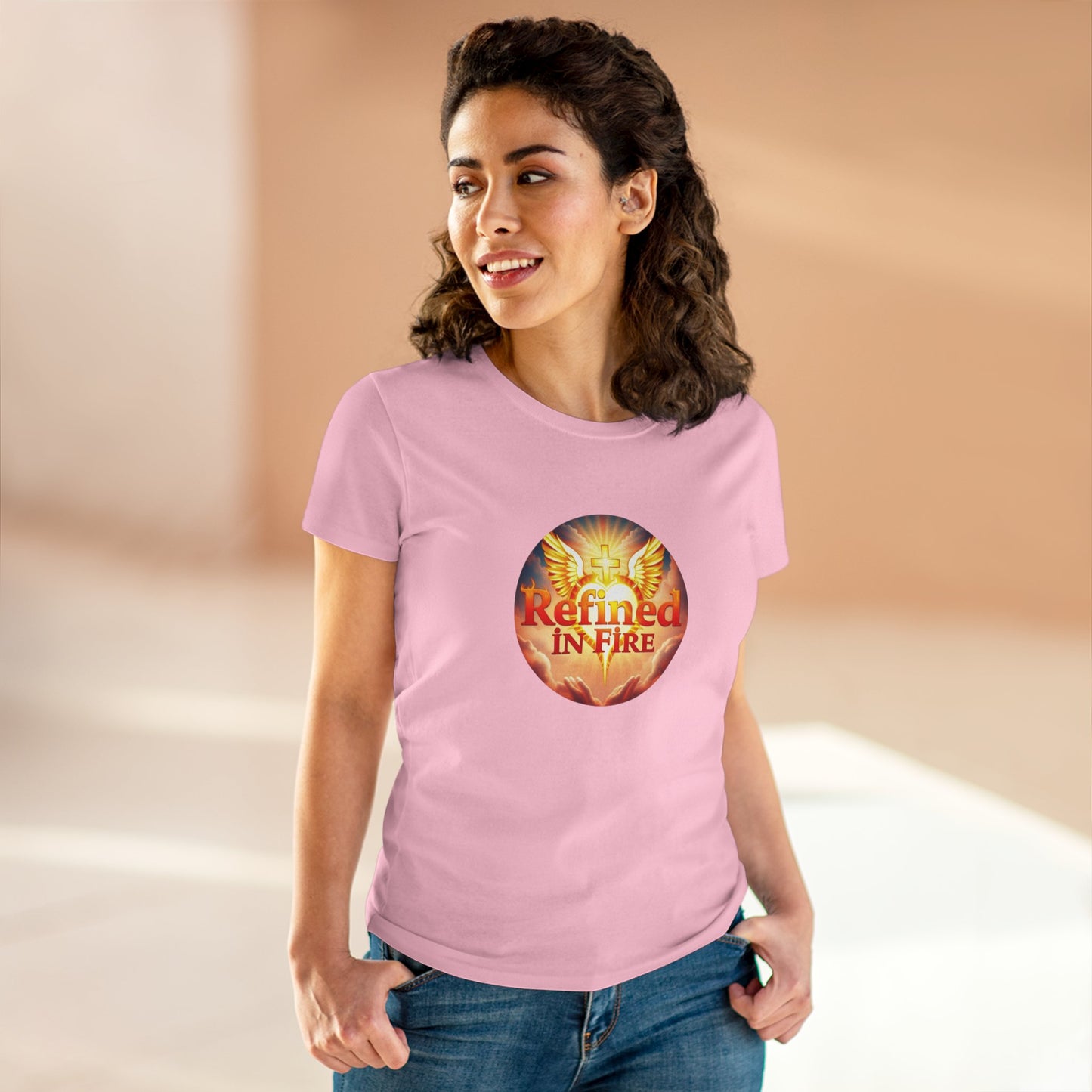 Refined in Fire – Women’s Tee of Inner Strength
