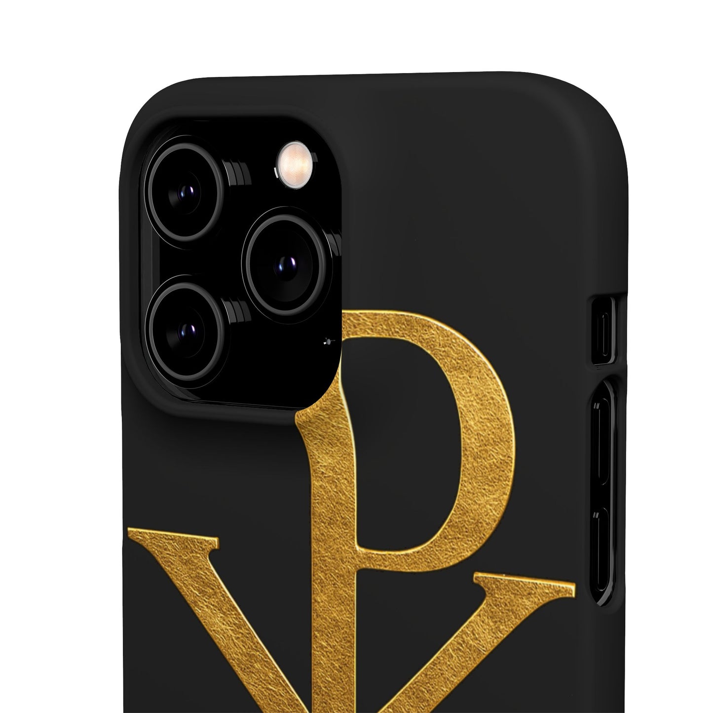 Black Chi Rho Snap Case for iPhone – The Way, Truth & Life