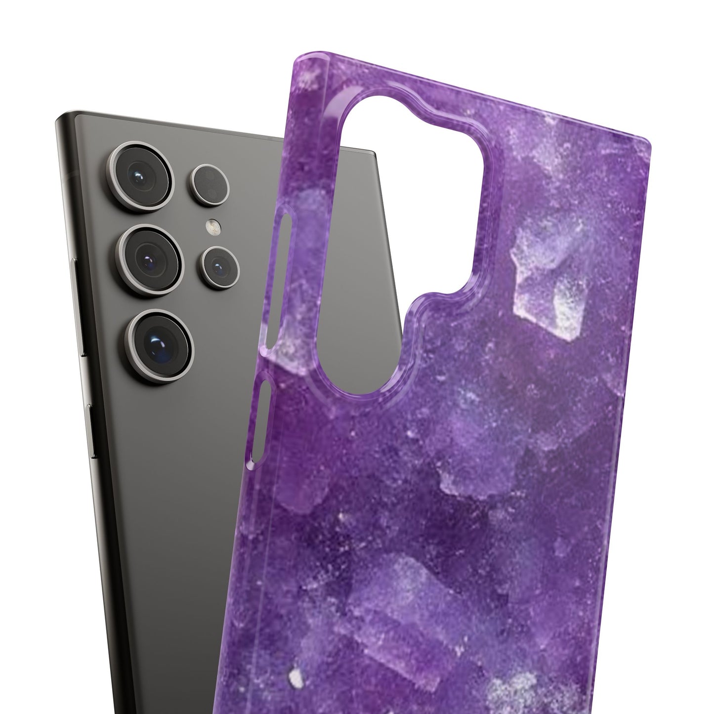Amethyst Crystal Finish Samsung Snap Case