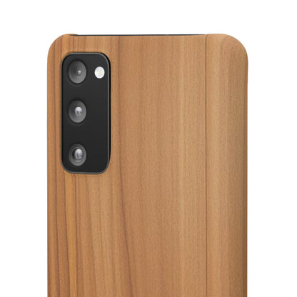Natural Wood Grain Samsung Snap Case