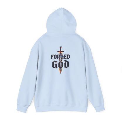 Forged by God Men’s Christian Hoodie