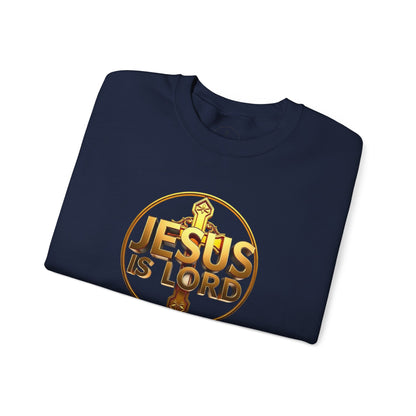 Jesus Is Lord (Gold Ed) - Men's Faith Sweater