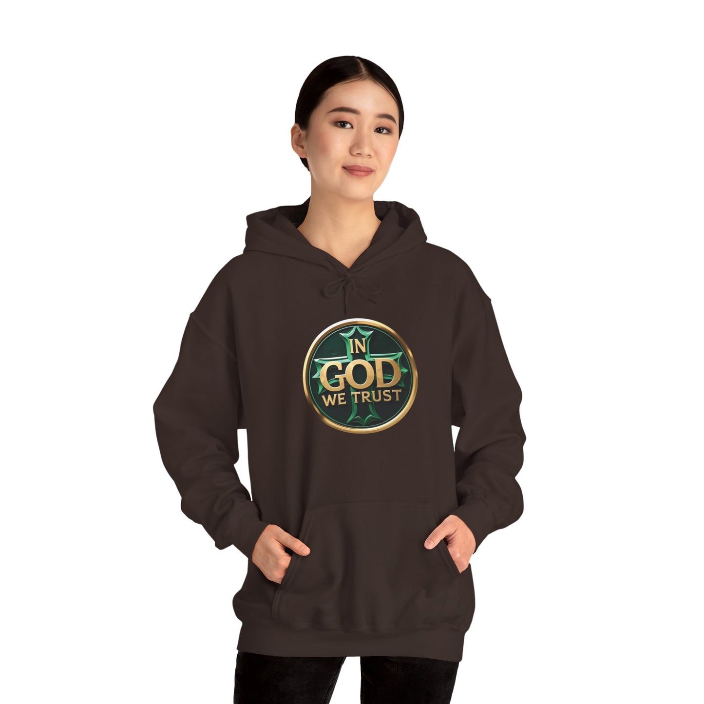 Women’s In God We Trust Hoodie – Bold Faith Statement