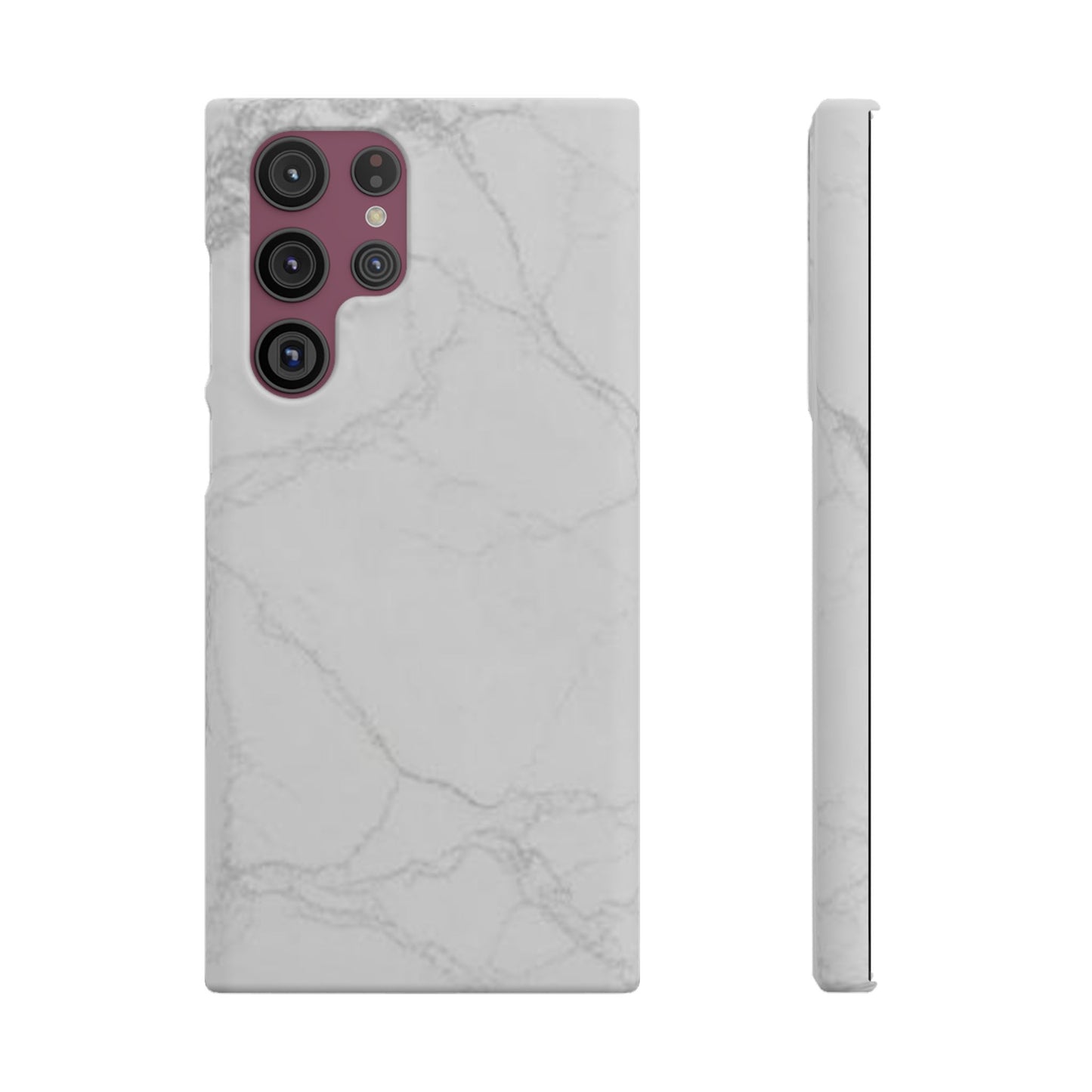 Marble Finish Samsung Snap Case