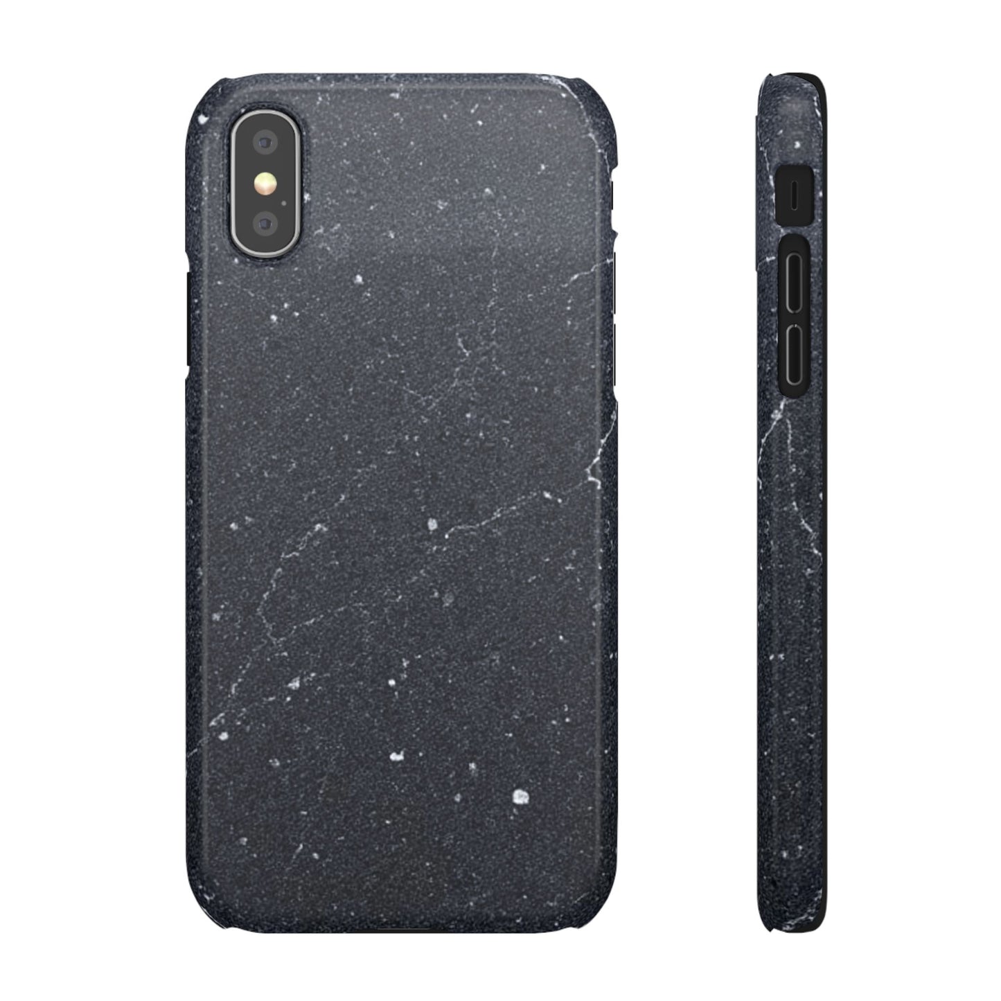 Dark Granite Finish iPhone Snap Case