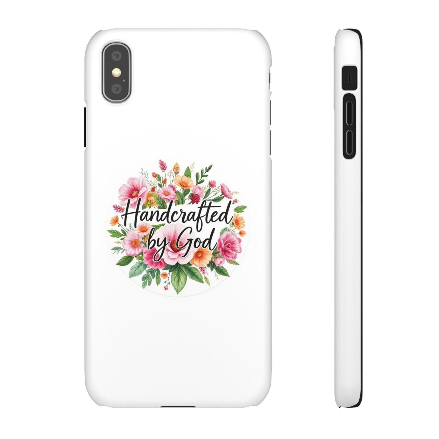 Handcrafted by God Snap Case for iPhone – Fearfully & Wonderfully Made