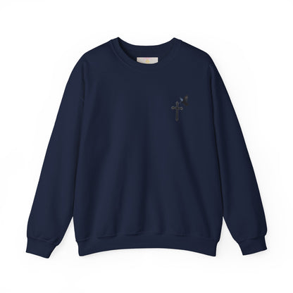 God’s Grace: Cross & Ravens Women's Sweatshirt