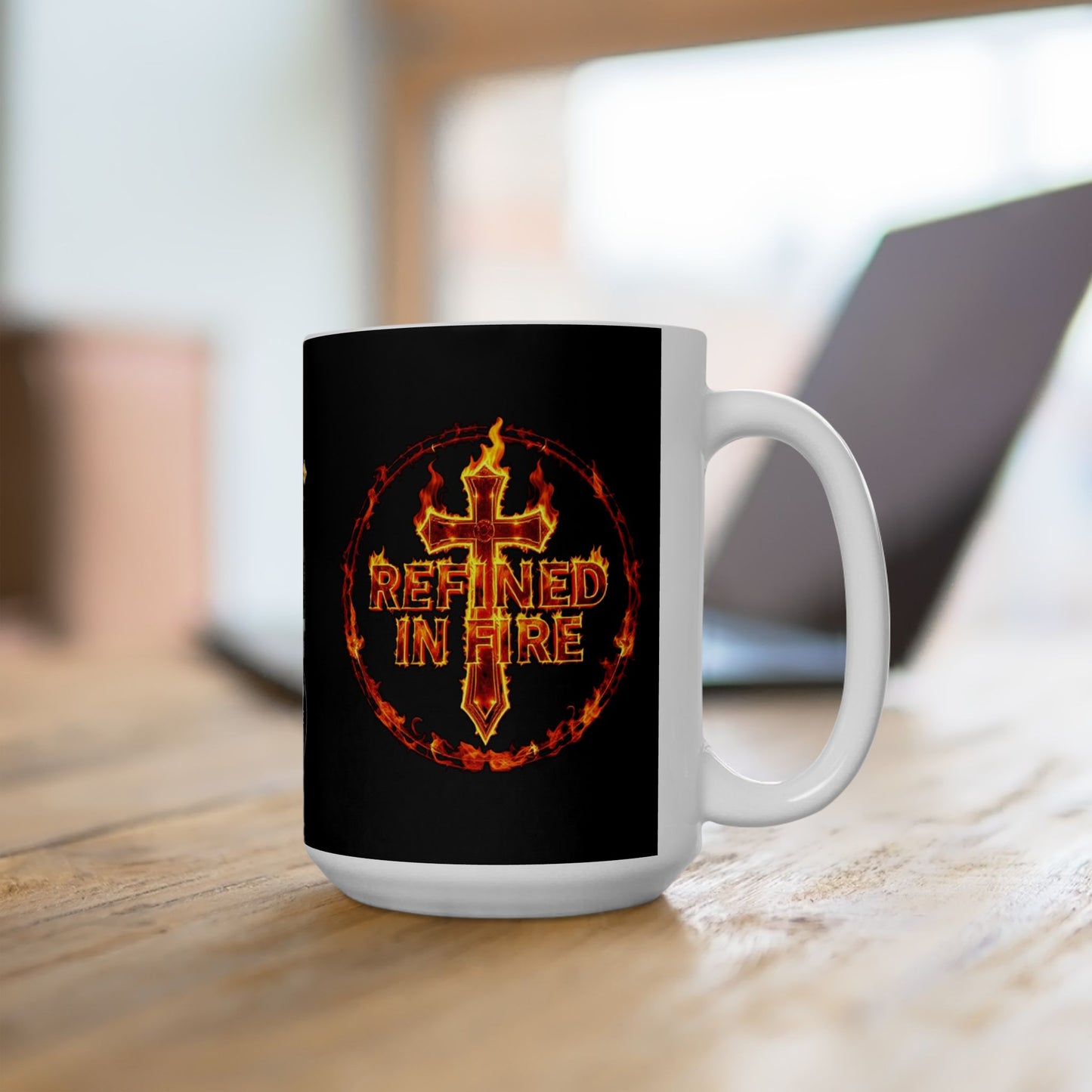 Refined in Fire Christian Mug – 11oz & 15oz