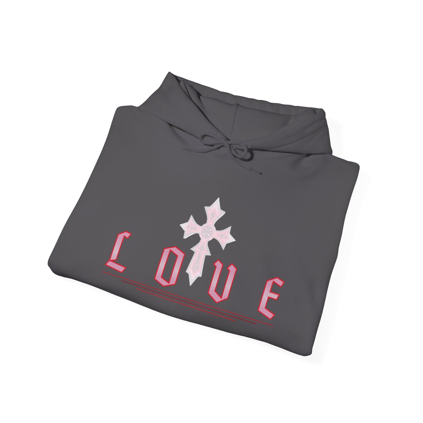Fearless Love Men’s Hoodie – Stand Strong in Faith
