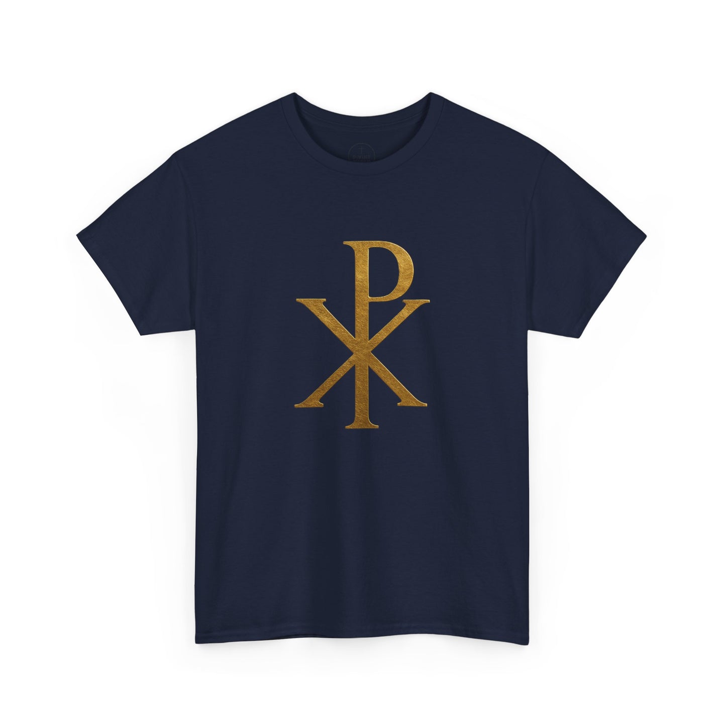 Chi Rho (Gold) - Men's Christian T-Shirt