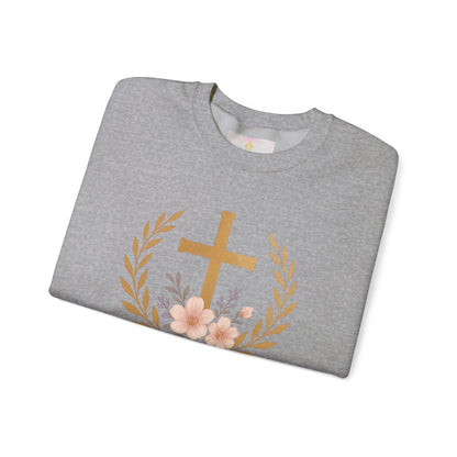 Crowned in Grace – Women’s Christian Sweatshirt