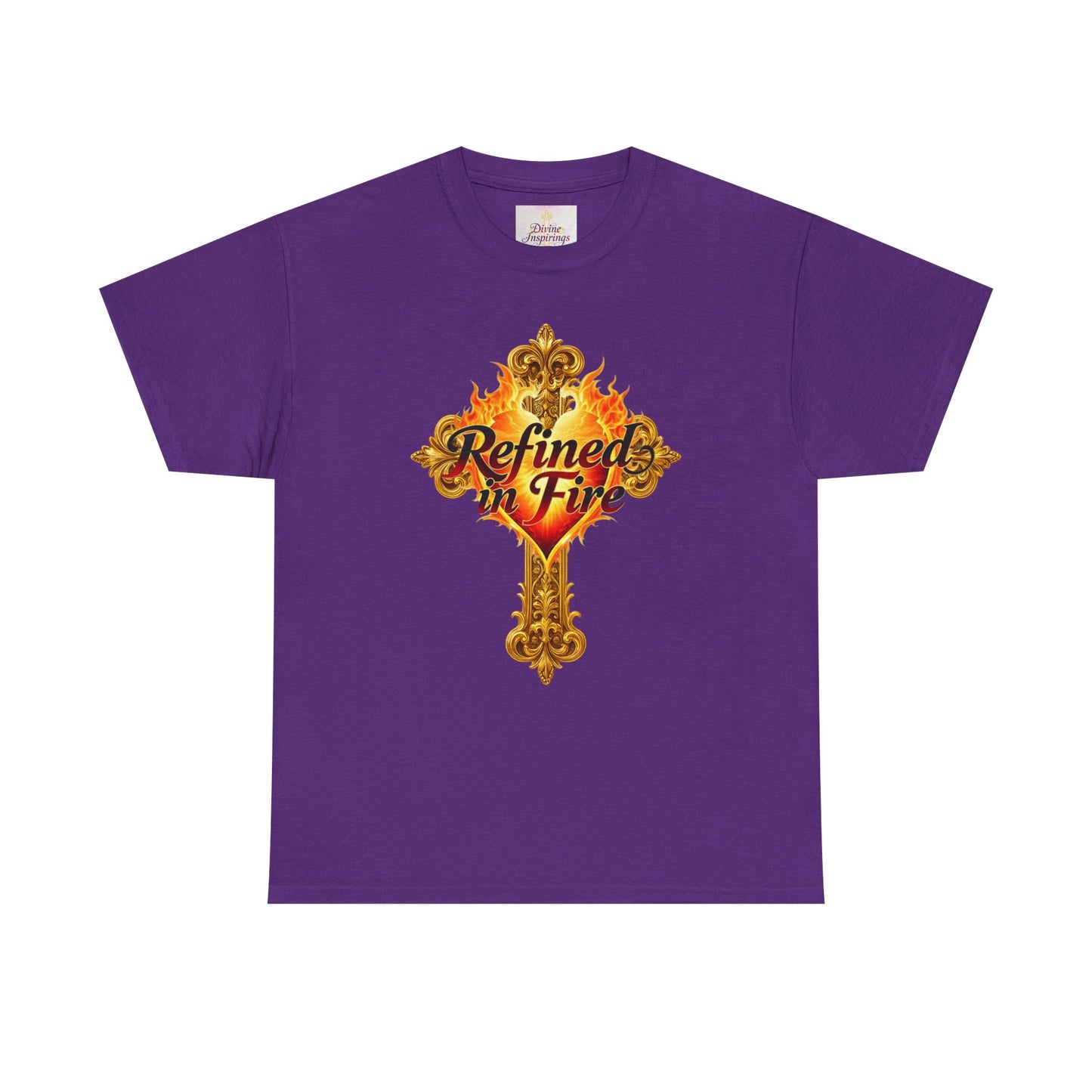 Refined in Fire — Women's Ornate Christian T-Shirt
