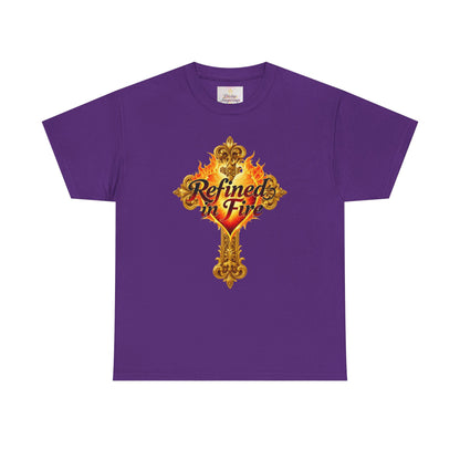 Refined in Fire — Women's Ornate Christian T-Shirt