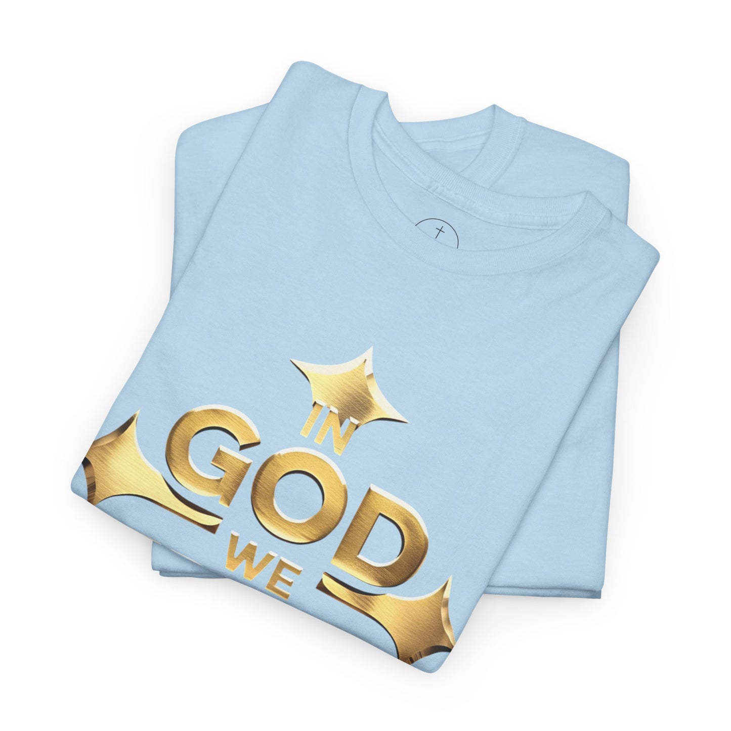 In God We Trust (Gold)- Men's Christian T-Shirt