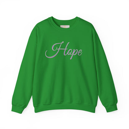 Women’s “Hope” Sweatshirt – Inspirational Scripture Hoodie | Romans 15:13