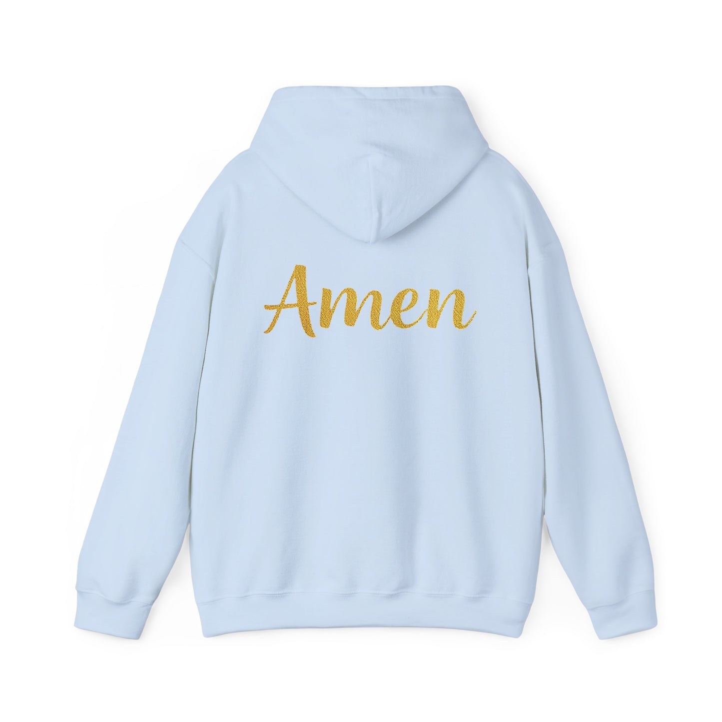 Amen Men’s Hoodie – Inspirational Christian Faith Apparel