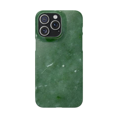 Jade Stone Finish iPhone Snap Case