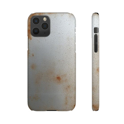 Old Steel Finish iPhone Snap Case