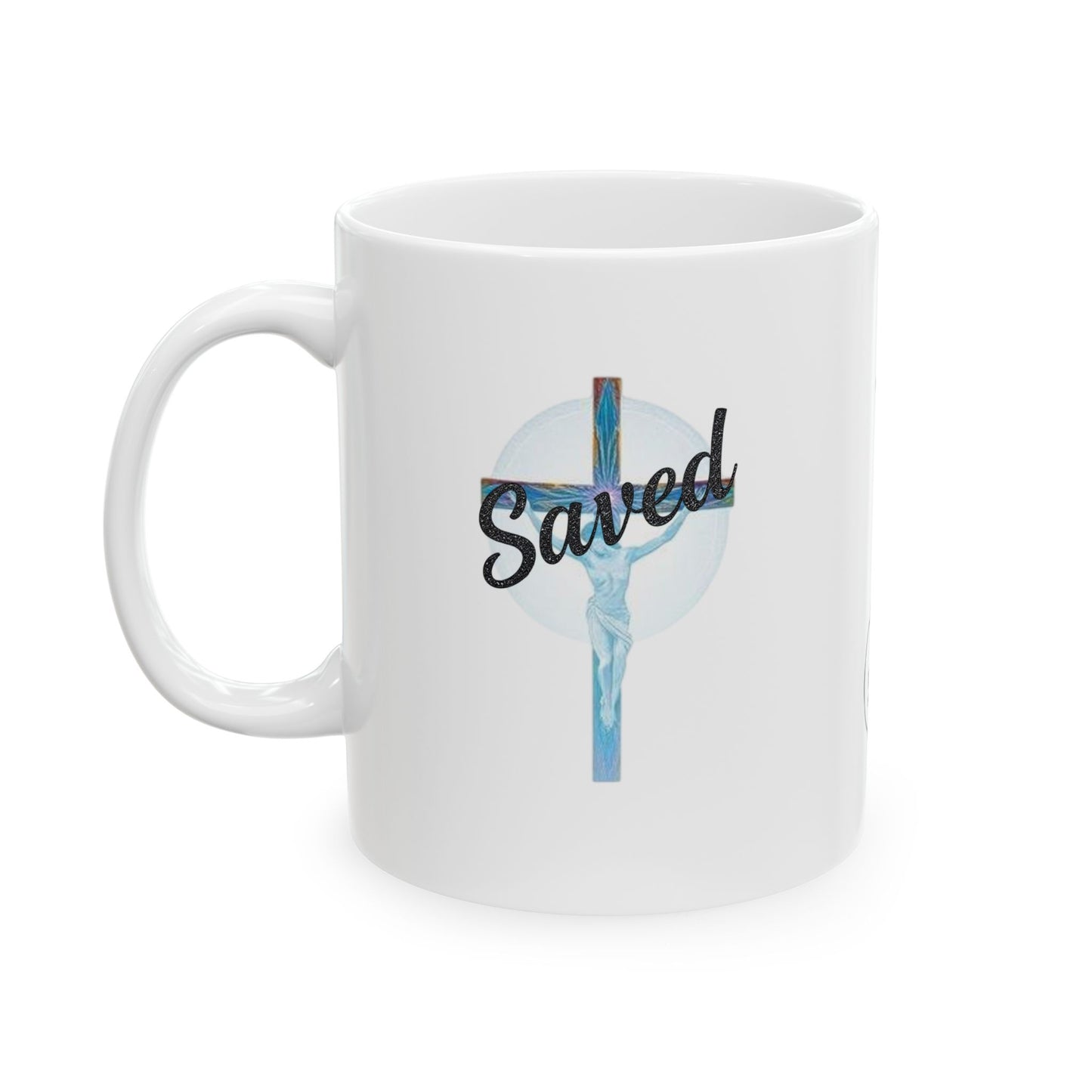 Saved – Redeemed by Grace Mug – 11 oz & 15 oz