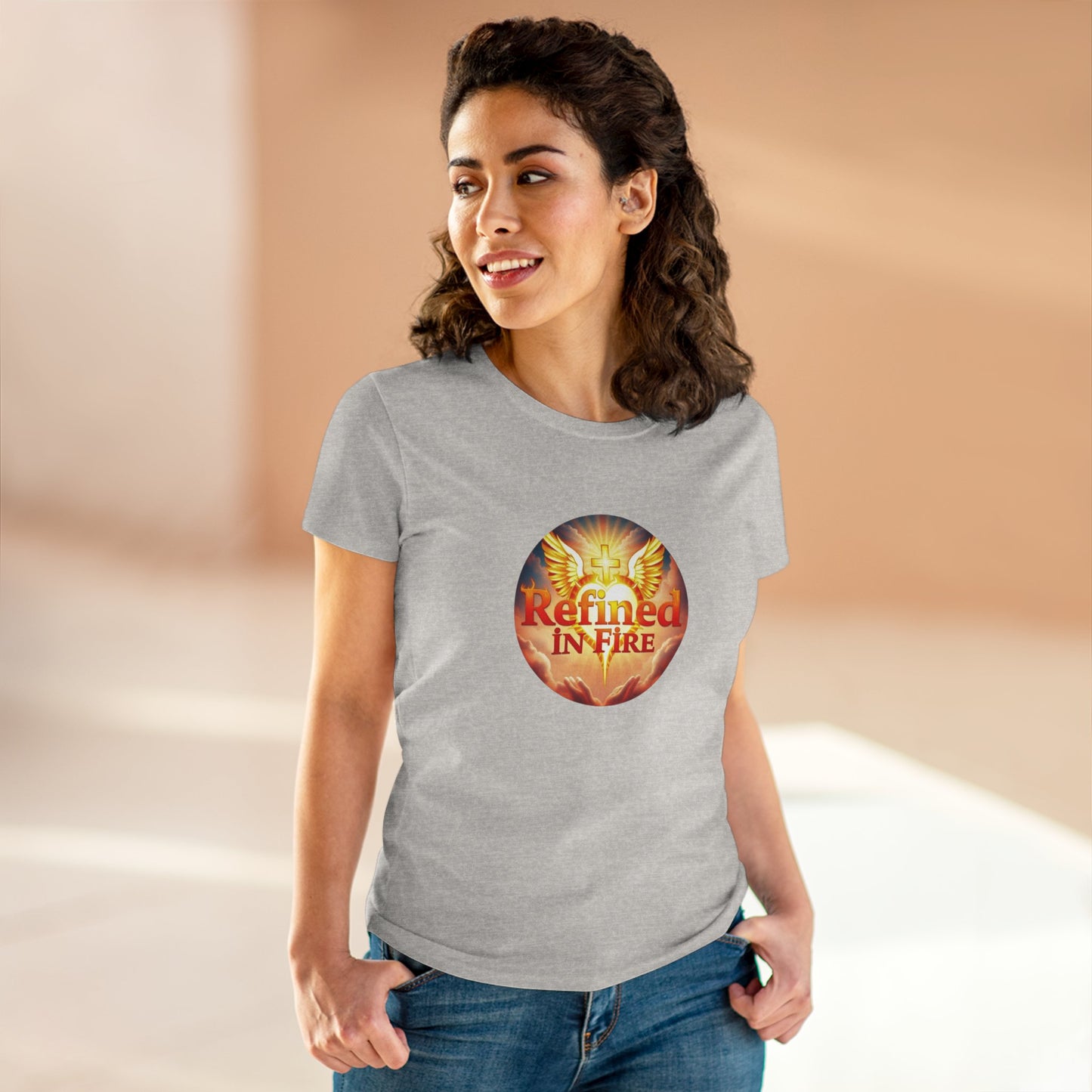 Refined in Fire – Women’s Tee of Inner Strength