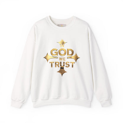 In God We Trust (Gold) - Women’s Christian Sweatshirt