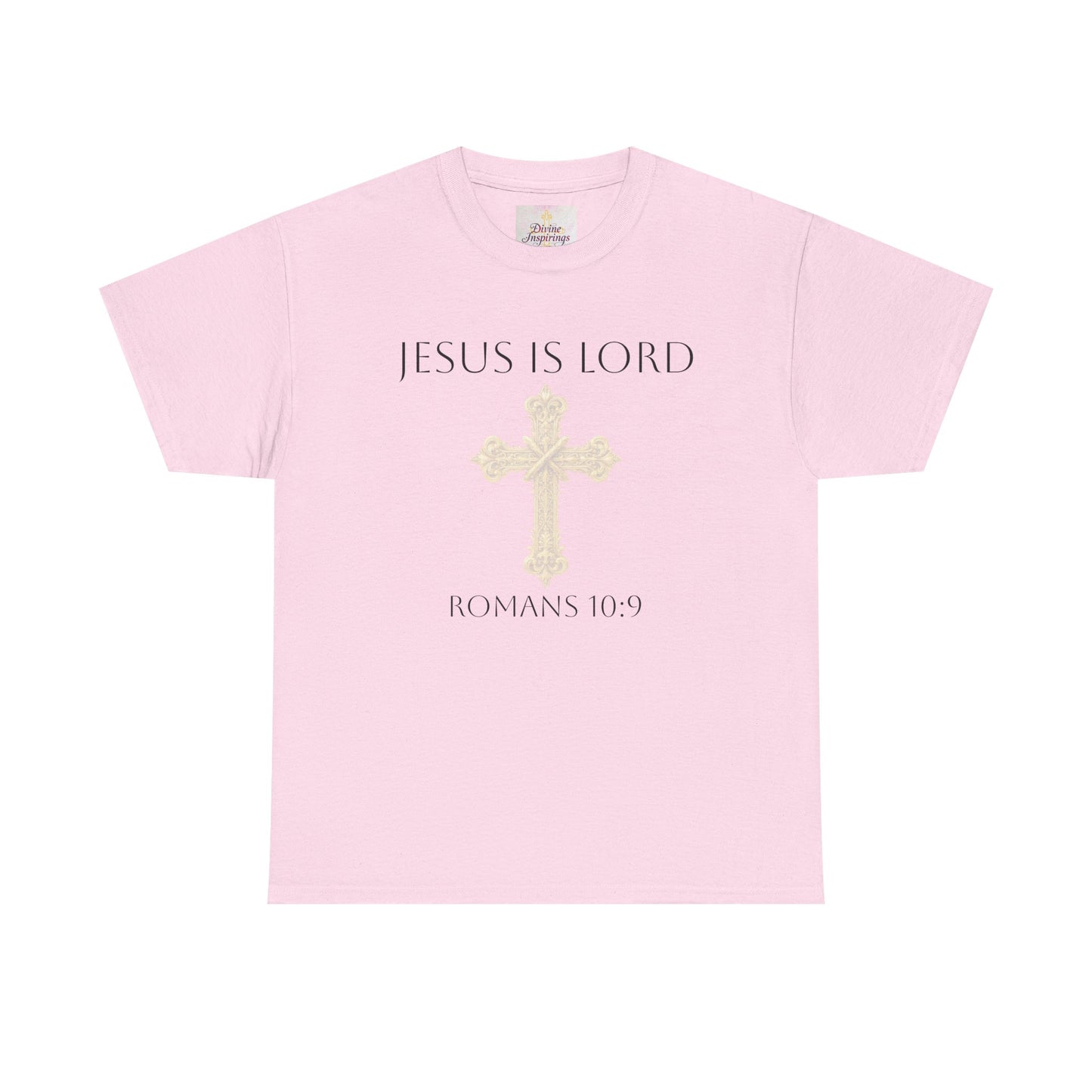 Jesus is Lord - Christian Women's Tee (Black Lettering)