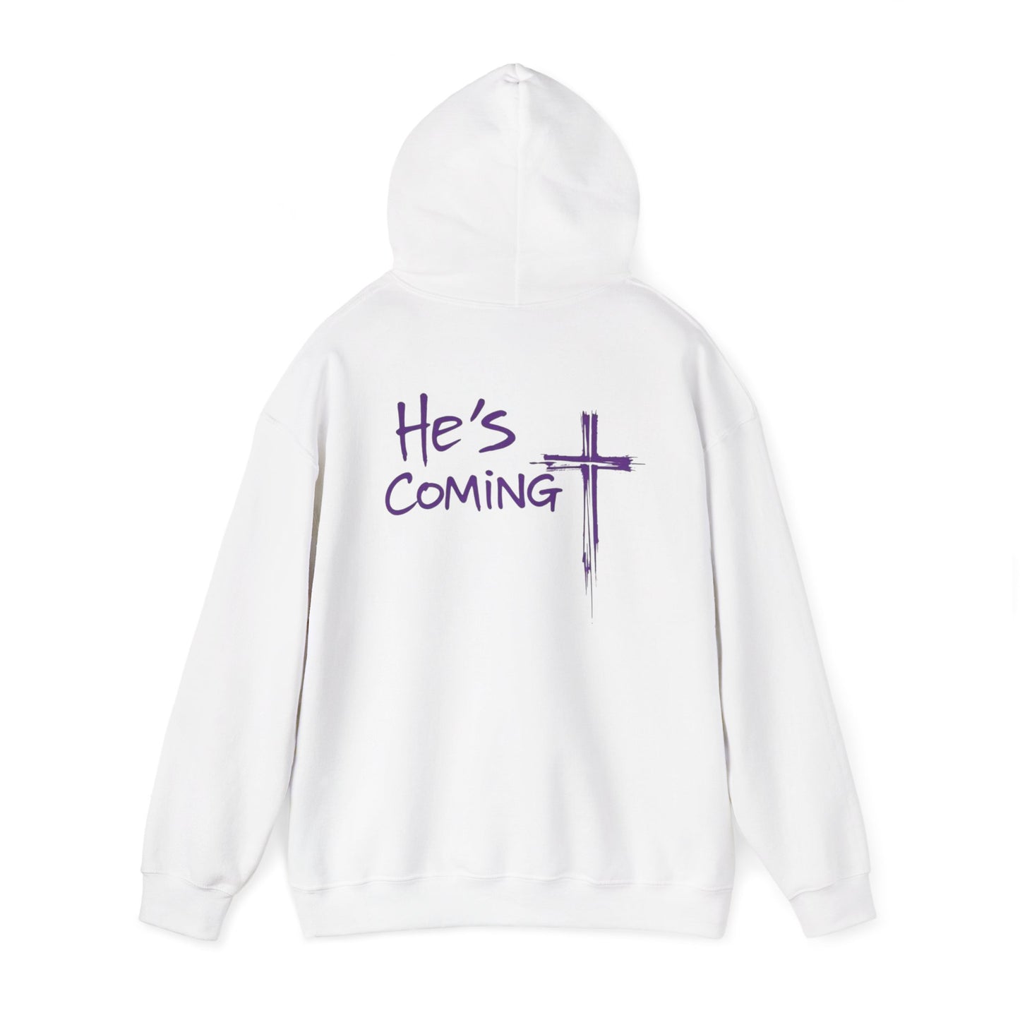 He's Coming, Prepare the Way – Christian Men's Hoodie