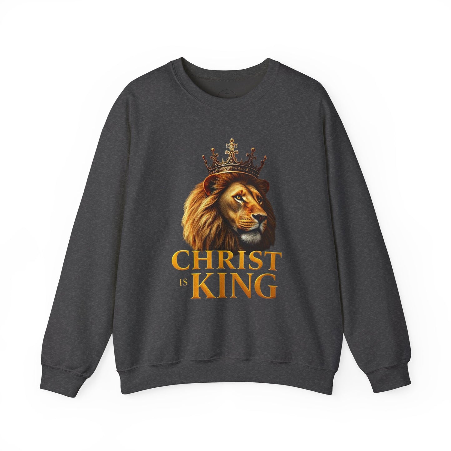Christ is King (Lion Ed) – Men’s Christian Sweatshirt