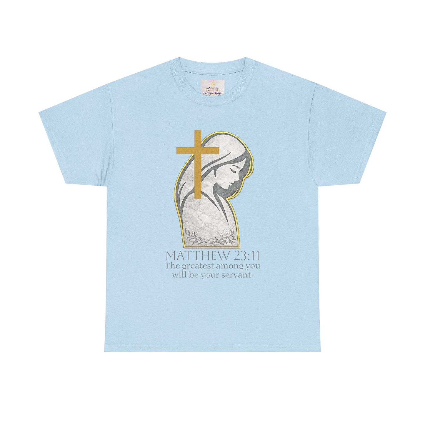 Humble Servant - Women's Christian Tee (Dark Lettering)