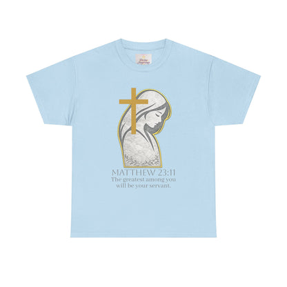 Humble Servant - Women's Christian Tee (Dark Lettering)