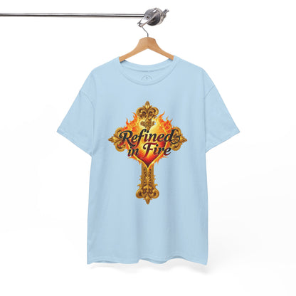 Refined in Fire — Men's Ornate Christian T-Shirt