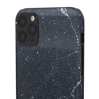 Dark Granite Finish iPhone Snap Case