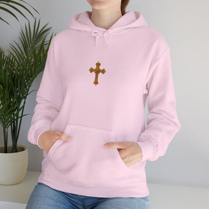 He Is Risen - Women's Christian Hoodie (Dark Lettering)