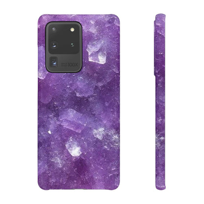 Amethyst Crystal Finish Samsung Snap Case