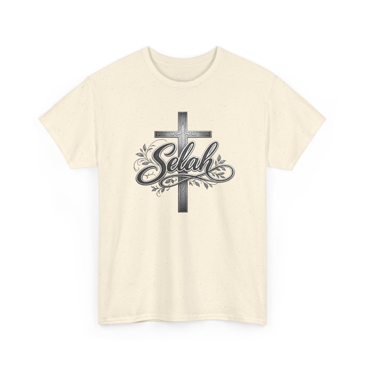 Selah Cross Tee — Men's Christian T‑Shirt