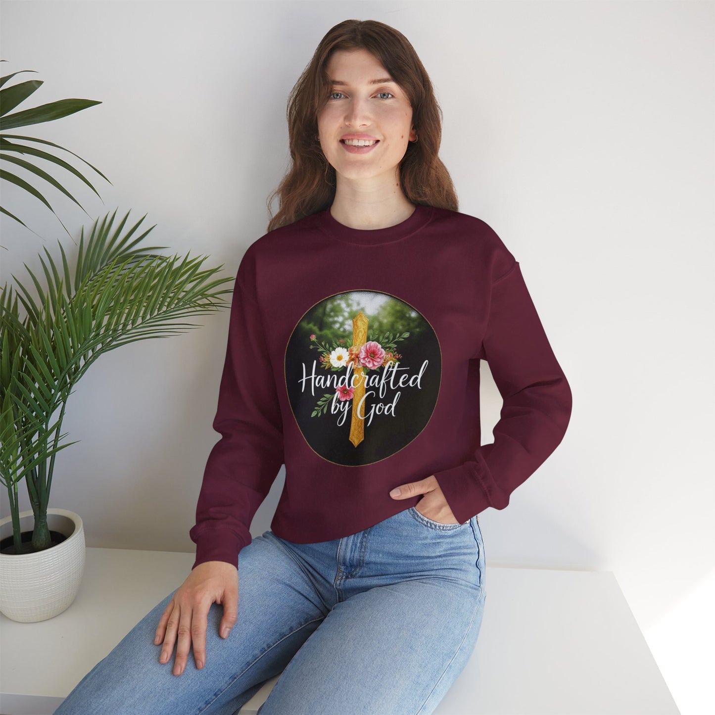 Created with Purpose – Women’s Faith-Inspired Sweatshirt