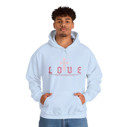 Fearless Love Men’s Hoodie – Stand Strong in Faith