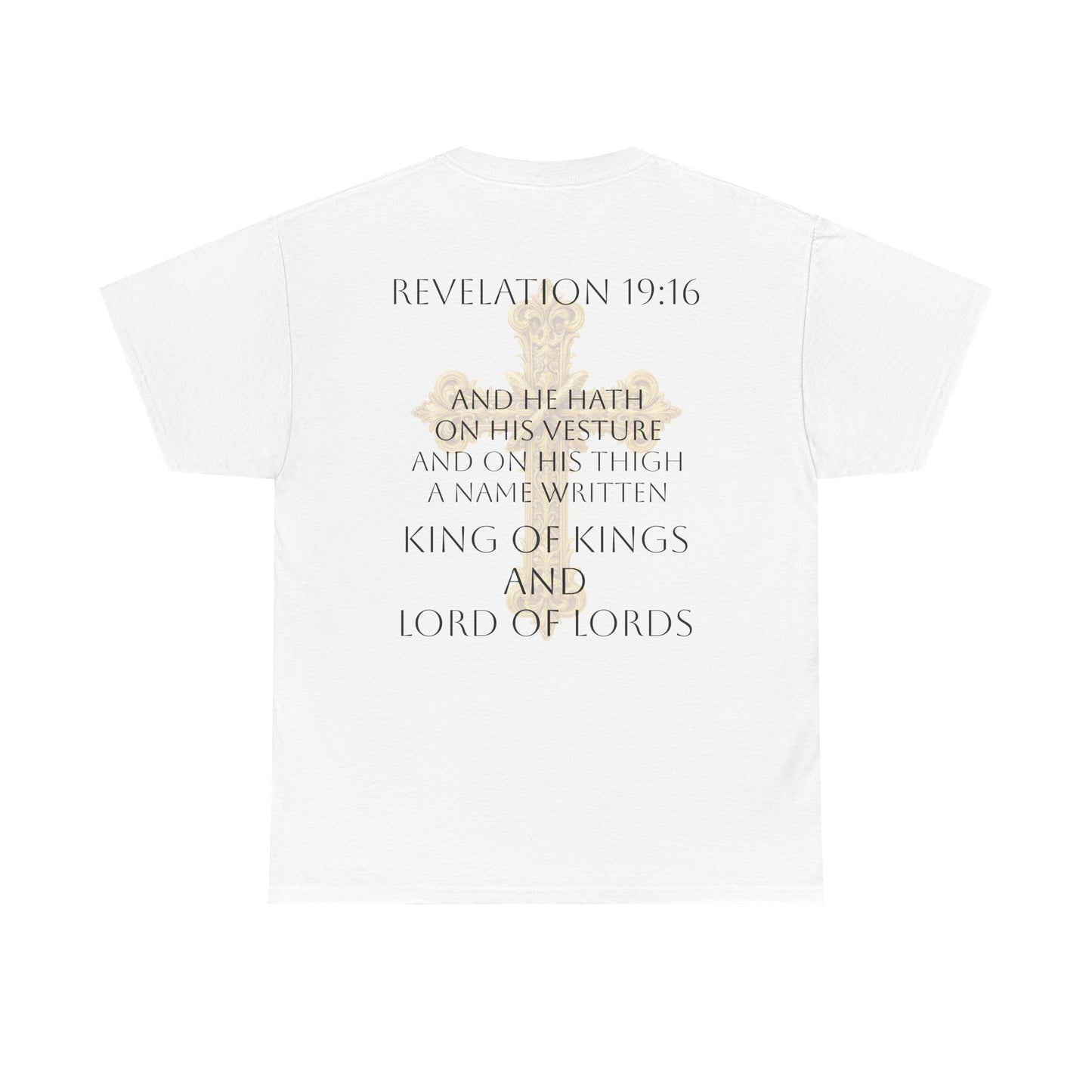 Christ is King - Women’s Christian Tee (Dark Lettering)