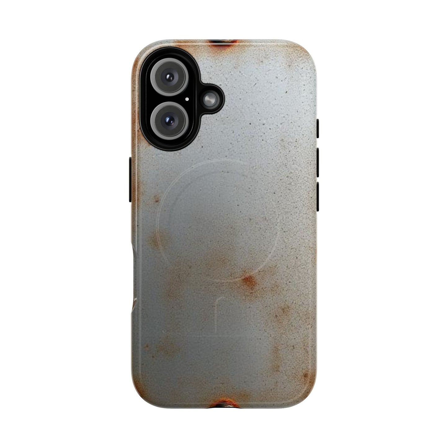 Enduring Faith – Old Metal Finish iPhone Magnetic Tough Case