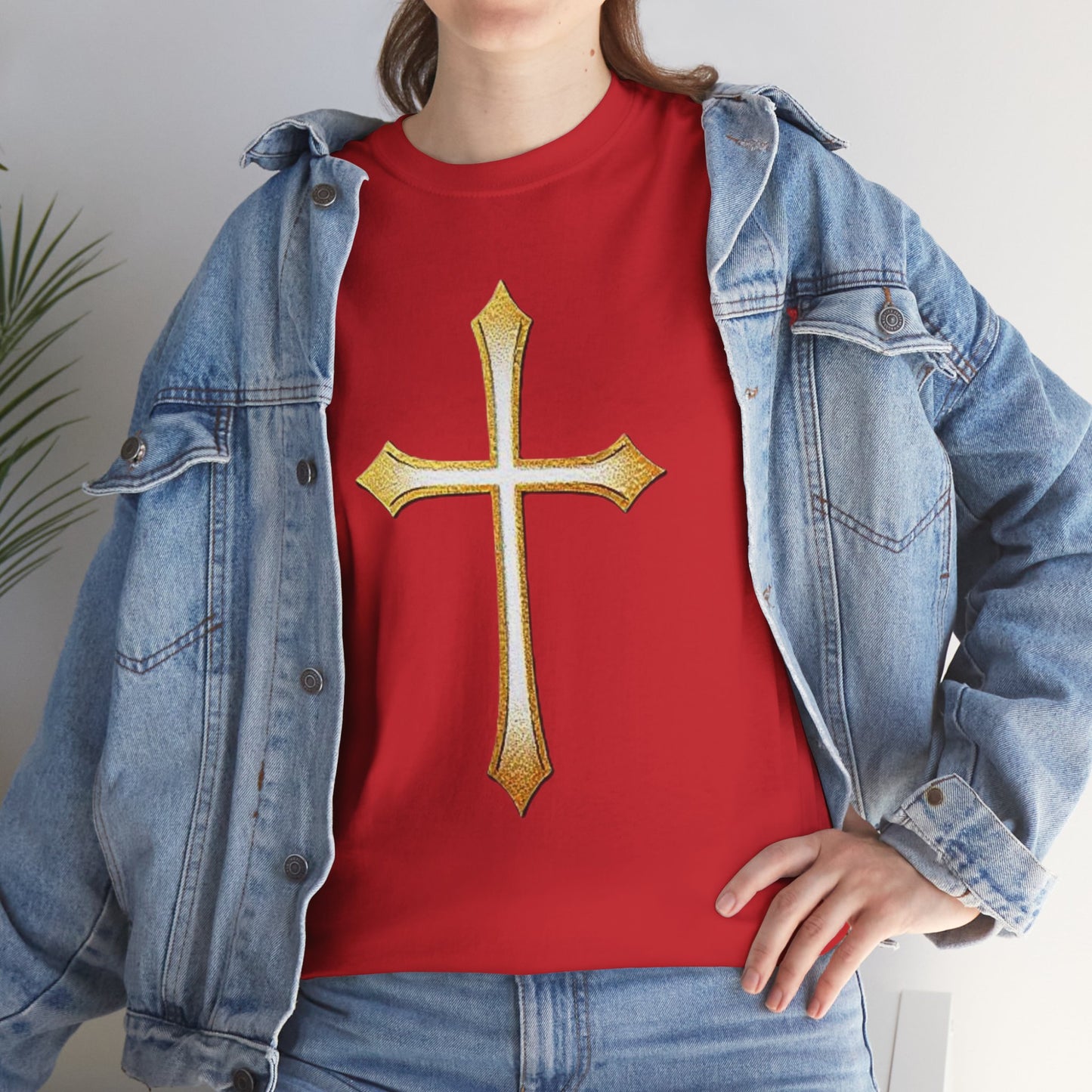 Gold Cross Tee – Women's Christian Apparel