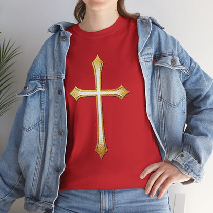 Gold Cross Tee – Women's Christian Apparel