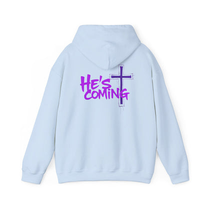 He’s Coming Women’s Hoodie- Christian Apparel