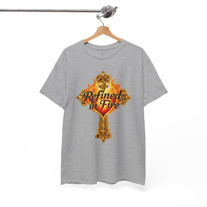 Refined in Fire — Men's Ornate Christian T-Shirt