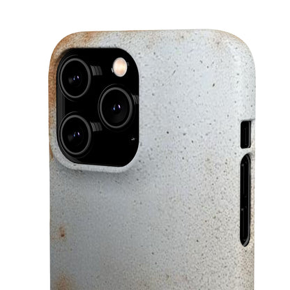 Old Steel Finish iPhone Snap Case