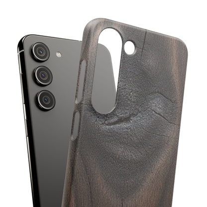 Dark Wood Grain Samsung Snap Case